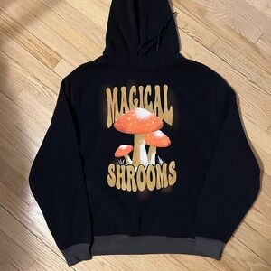 GENUINE GRAPHIC HOODIE BLACK